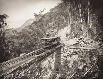 Viaduto do Silvestre, Estrada de Ferro do Corcovado, Km 1 (aproximadamente)