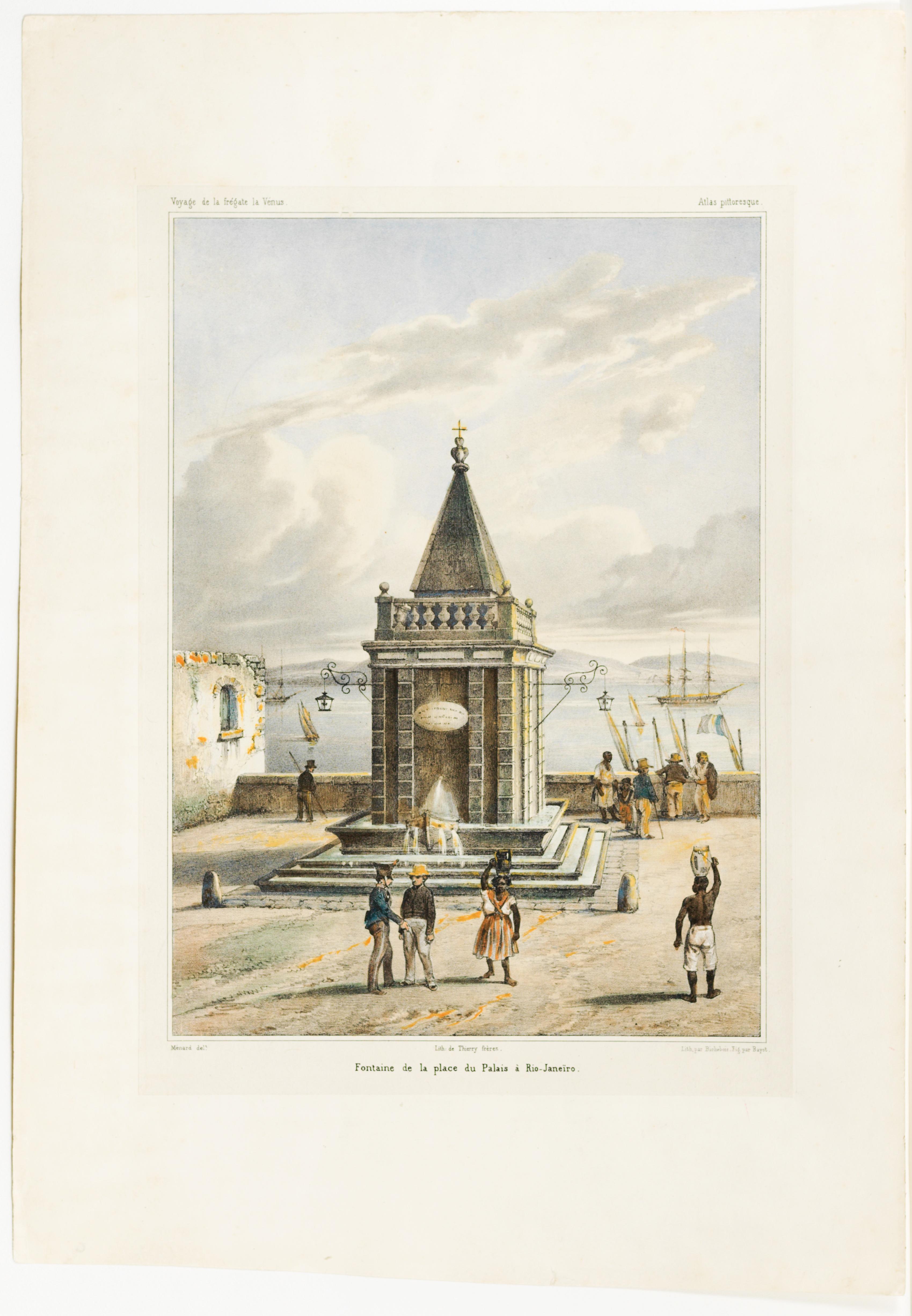 (Fonte na praça do Palácio, no Rio de Janeiro)