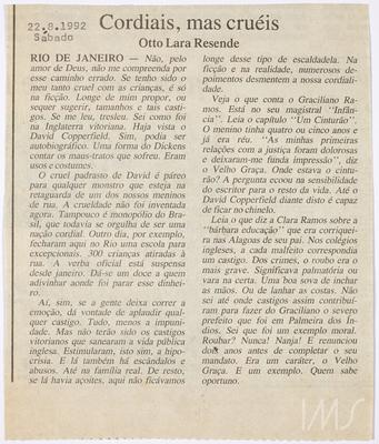 Cordiais, mas cruéis