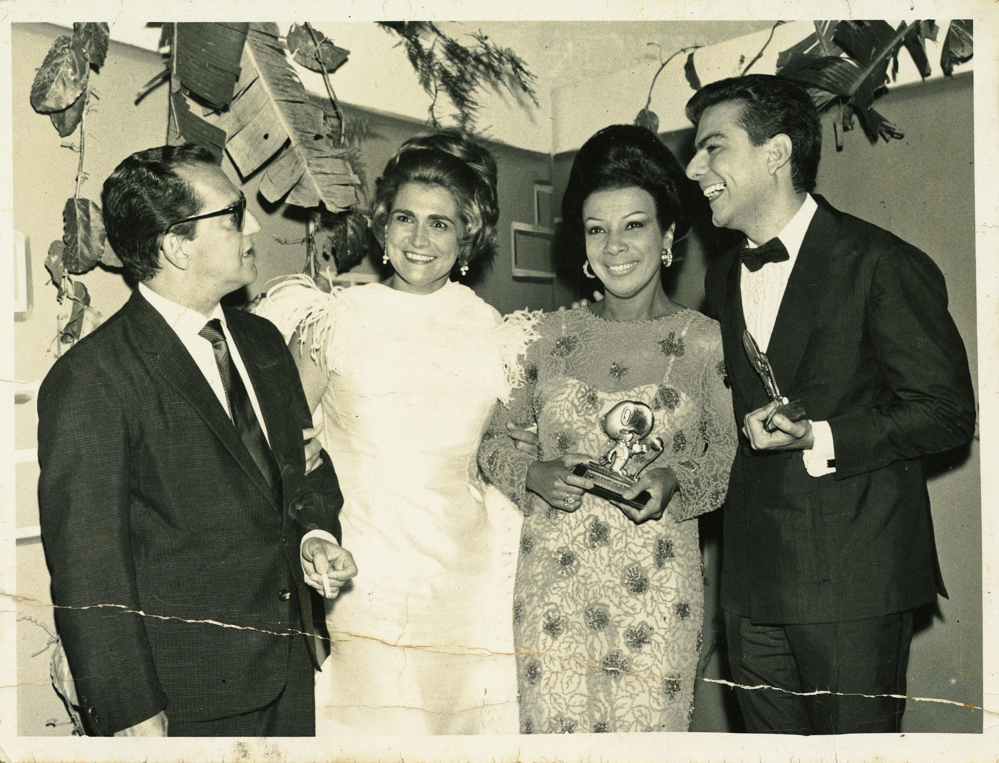 Denis Brean, Hebe Camargo, Elizeth Cardoso e Agnaldo Rayol