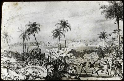 "São Salvador" (reprodução de litogravura)