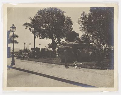 Barricada na Praça XV de Novembro