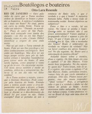 Boatólogos e boateiros