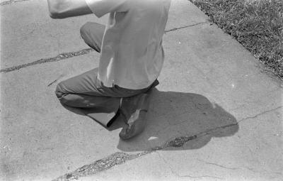 Brasília com Hermano Penna, filmagens para Aloísio Leite ou TV alemã