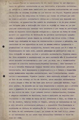 Contrato acerca do pagamento de direitos autorais