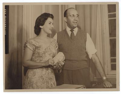 Emilinha Borba e Paulinho Machado de Carvalho