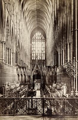 Interior da Abadia de Westminster