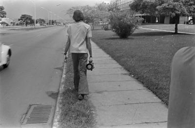 Brasília com Hermano Penna, filmagens para Aloísio Leite ou TV alemã
