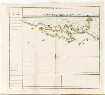 Plano de la Isla y Puerto de Santa Catalina: situado en la America Meridional