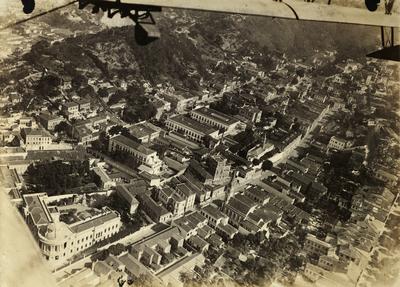 Vista aérea do bairro da Glória