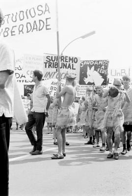 Passeata de calouros da Universidade de Brasília