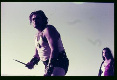 Testes e ensaios para o filme O Profeta da Fome