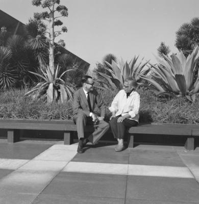 Arquitetos Affonso Eduardo Reidy e Carlota Macedo Soares (Lota)