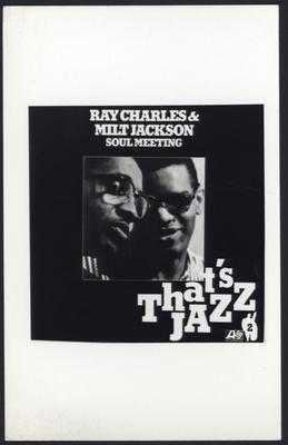 Ray Charles e Milt Jackson (capa de disco)