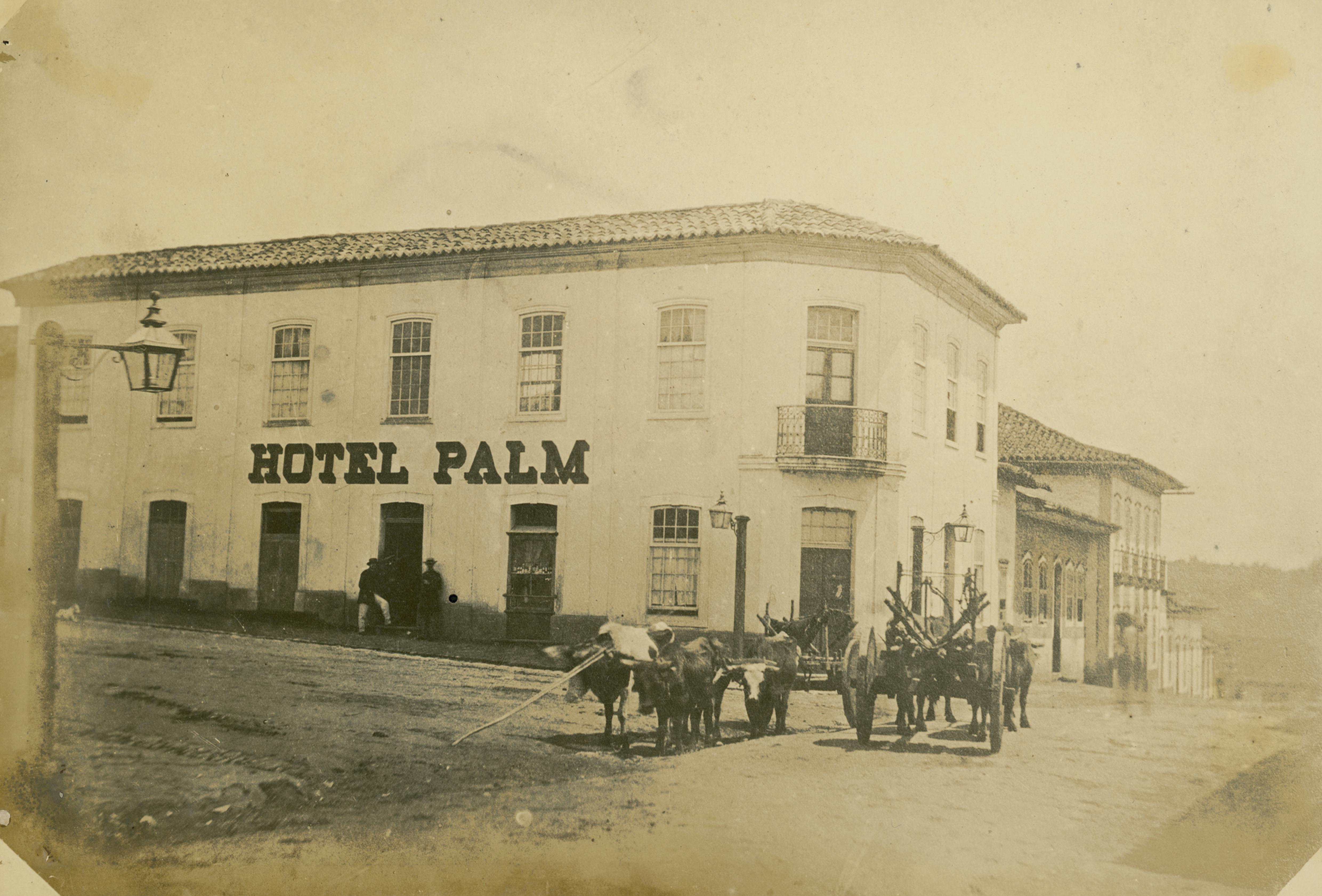 Hotel Palm, largo do Capim e ladeira do meio, rumo ao vale do Anhangabaú