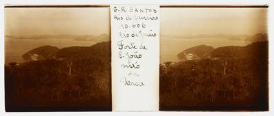 Forte de São João; visto do Morro da Urca