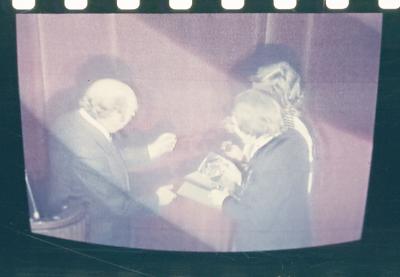 Premiação do filme "Iracema: uma transa amazônica" na TV alemã