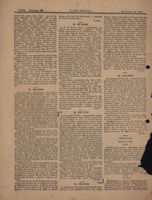 Registro da marca "Disco popular" pela empresa P. Lacombe & Companhia.