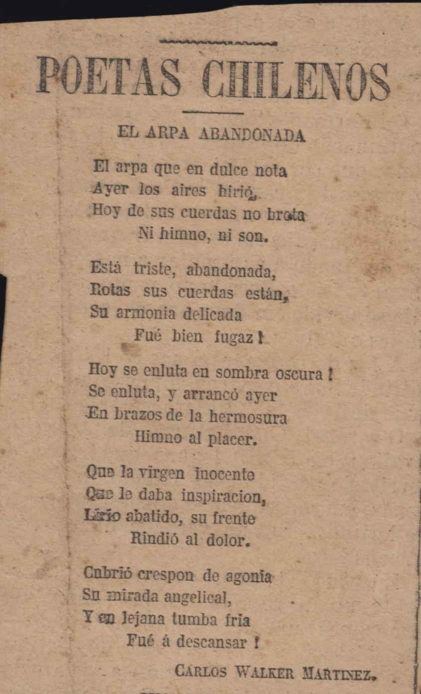 Poetas chilenos
