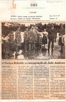 A Noviça Rebelde: a consagração de Julie Andrews