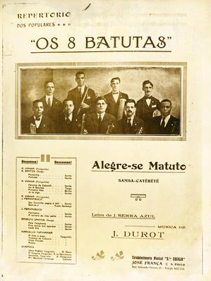 Os Oito Batutas (capa de partitura)
