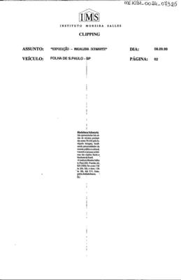 Instituto Moreira Salles: Exposição Madalena Schwartz.