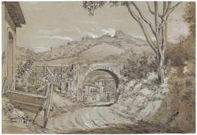 (Corcovado visto do Catumbi)