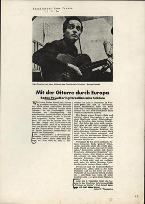 Tristeza on Guitar Baden Powell