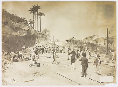 Demolição do Morro do Castelo