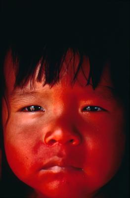 Série Xingu - Criança do povo Txucarramãe