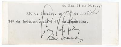 Assinatura de Café Filho