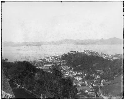 Vista do bairro da Glória a partir do Morro do Castelo