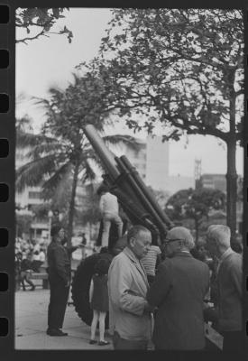 Feira promovida pelo Exército para exibição de armamentos