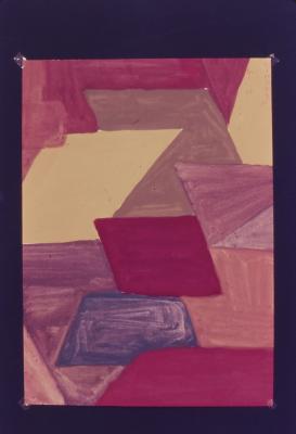 Reprodução de trabalho feito por alunos de Athos Bulcão