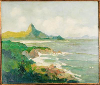 [Vista do Pão-de-Açúcar da Praia do Leme]