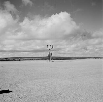 "Os Candangos" ou "Os Guerreiros", escultura de Bruno Giorgi