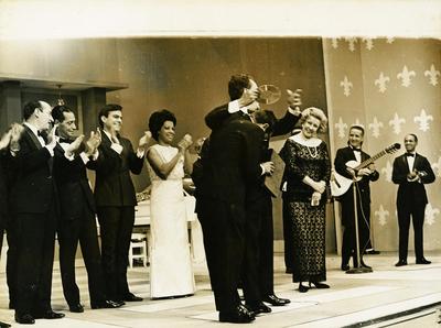 Carlos Galhardo, Orlando Silva, Agnaldo Rayol, Elizeth Cardoso e Vicente Celestino