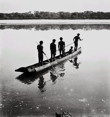 Homens do povo Kalapalo