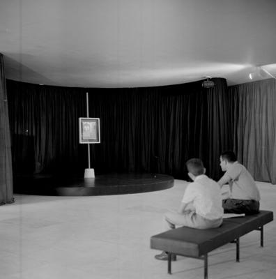 Exposição na primeira sede do Museu de Arte Moderna da Bahia