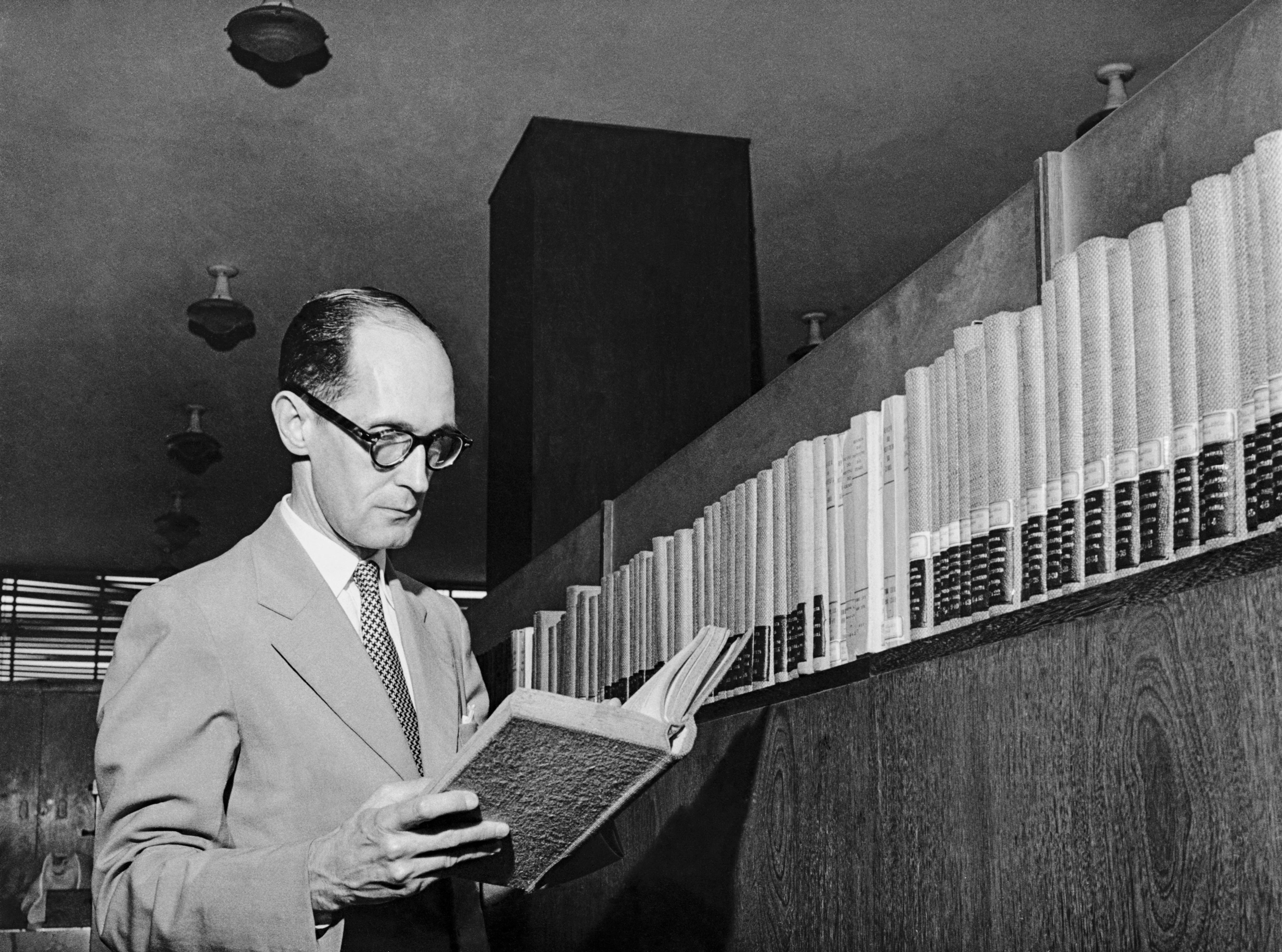 Carlos Drummond de Andrade na Biblioteca Euclides da Cunha