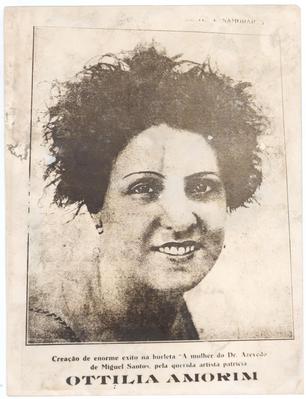 Ottilia Amorim (capa de partitura)