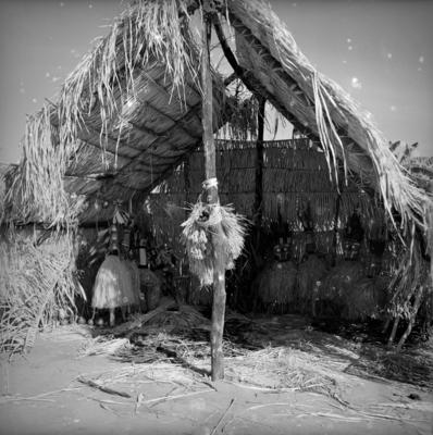 Casa das máscaras do povo Karajá
