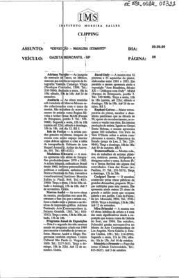 Instituto Moreira Salles: Exposição Madalena Schwartz.