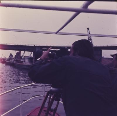 Jorge Bodanzky filmando