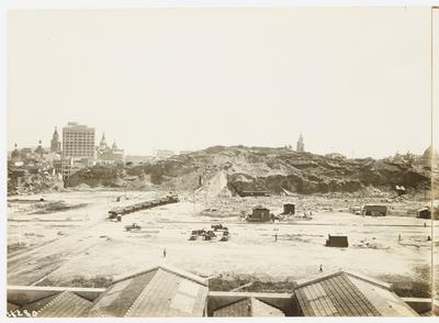 Conclusão do arrasamento do Morro do Castelo
