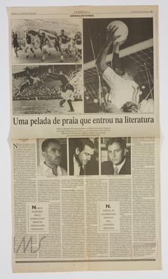 Uma pelada de praia que entrou na literatura