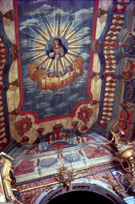 Convento e Igreja Santa Maria dos Anjos - teto da nave