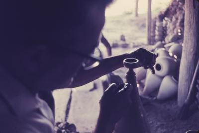 Produção de cerâmica