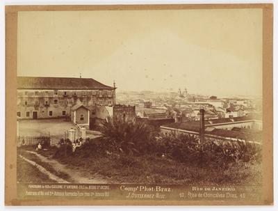 Panorama do centro do Rio, a partir do Morro de Santo Antônio