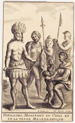 Patagons. Habitans du Chili et de la terre Magellanique